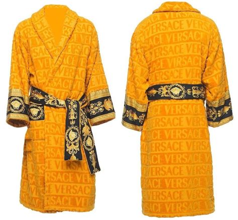 versace gold bathrobe|alibaba Versace bathrobe.